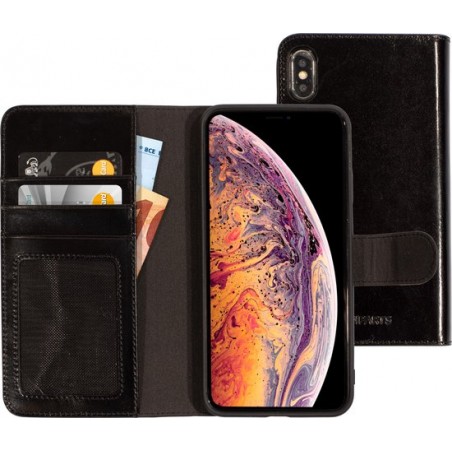 Mobiparts Excellent Wallet Case 2.0 Apple iPhone XS Max Jade Black