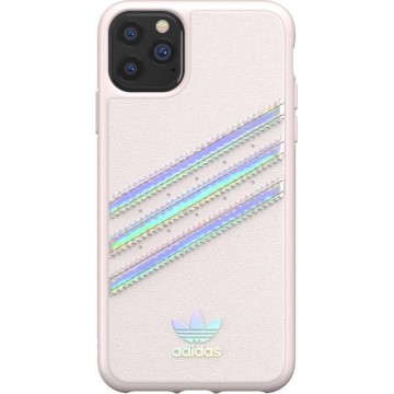 adidas OR Moulded Case PU WOMAN FW19 for iPhone 11 Pro Max orchid tint/holographic