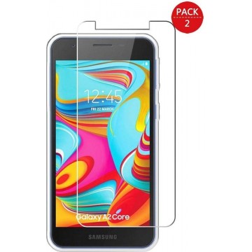 Samsung Galaxy A2 Core Screen Protector [2-Pack] Tempered Glas Screenprotector