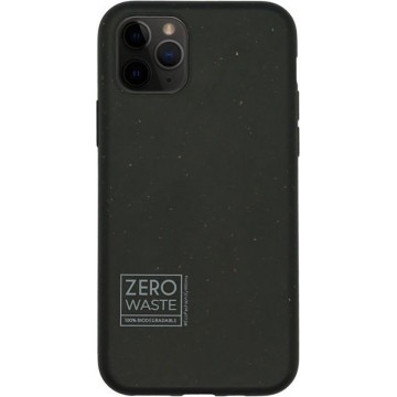 Wilma - iPhone 12 mini Hoesje - Black Biodegradable Zwart