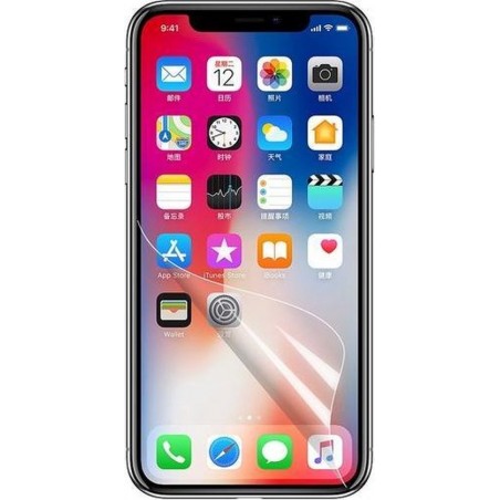 GadgetBay Screenprotector iPhone X Screenguard Beschermfolie