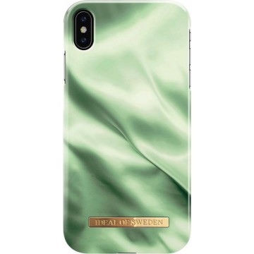 iDeal of Sweden Fashion Apple iPhone XS Max Hoesje Pistachio Satin