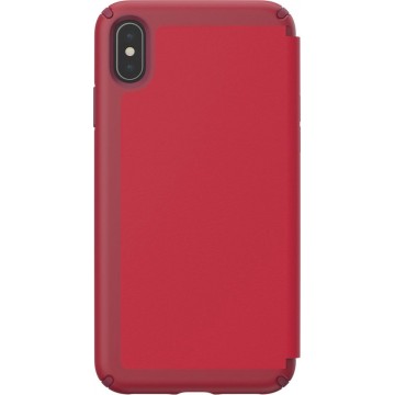 Speck Presidio Leather Folio Apple iPhone XS Max Rouge Red