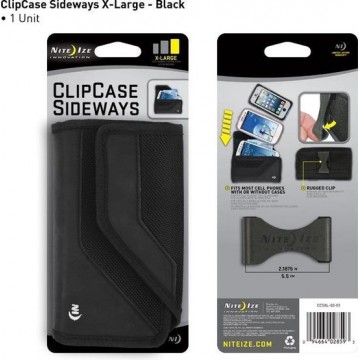 NITE IZE Clip Case Sideways Holster XL - Black