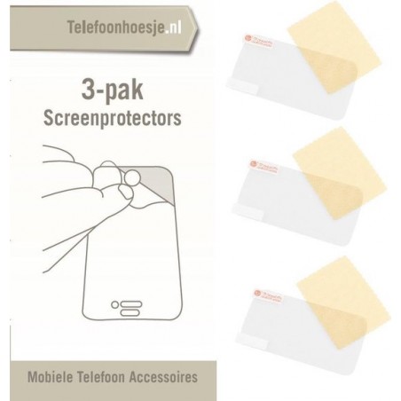 Screenprotectors voor Apple iPhone 6 Plus en iPhone 6S Plus, voordeelpak (3 stuks)