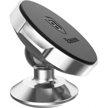 Baseus Magnetische Dashboard Telefoonhouder (360 graden verstelbaar) - Zilver