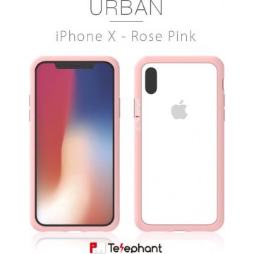 Telephant Urban iPhone X Bumper Case Roze