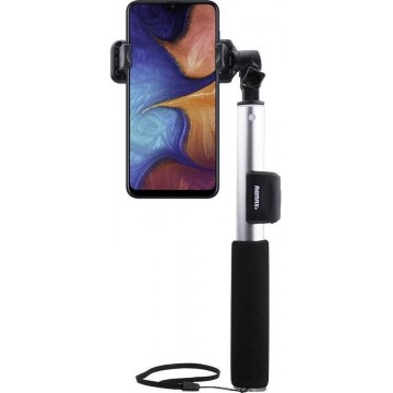 Remax - Samsung Galaxy A20e Selfie Stick Bluetooth Zilver
