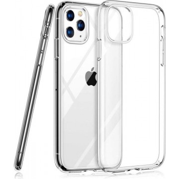 EmpX.nl Apple iPhone 11 Pro Max TPU Transparant Siliconen Back cover