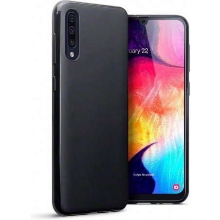 EmpX.nl Samsung Galaxy A70 TPU Zwart Back cover