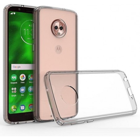 Motorola Moto G6 Plus Hoesje - Siliconen Backcover - Transparant