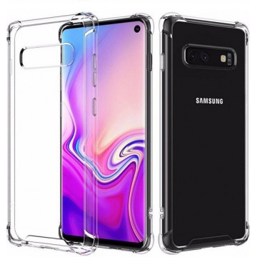 Backcover Hoesje Shockproof TPU + PC voor Samsung Galaxy S10E Transparant