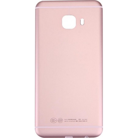 Let op type!! Battery Back Cover for Galaxy C5 / C5000 (Pink)