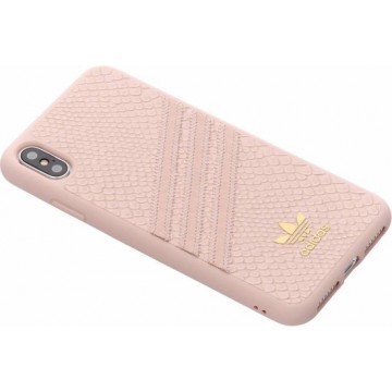 Adidas Originals Snake Backcover iPhone Xs Max hoesje - Roze