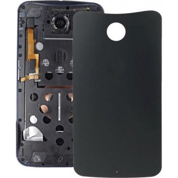 Batterij achterkant voor Google Nexus 6 (zwart)