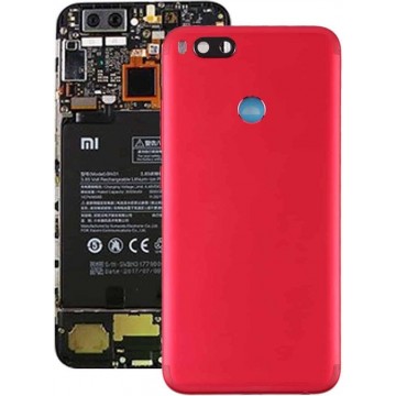 Achterklep met cameralens voor Xiaomi Mi 5X / A1 (rood)