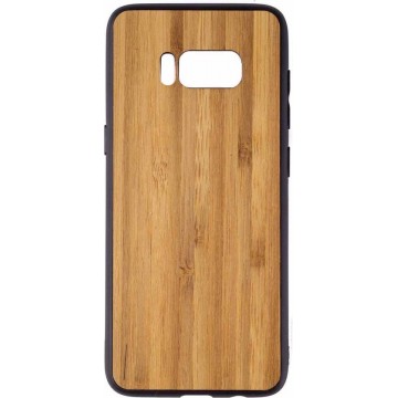 Houten Telefoonhoesje Samsung S8 – Bumper case - Bamboe