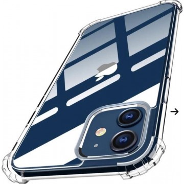 iphone 12 pro max telefoonhoesje|smartphone case|siliconen|doorzichtig|hoesje