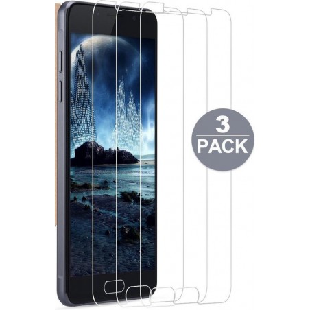 2 stuks Glass Screenprotector - Tempered Glass voor Samsung Galaxy A5 2016 A510