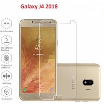 2X / 2 Stuks Samsung Galaxy J4 (2018) Beschermglas Screenprotector / Tempered Glass Screen