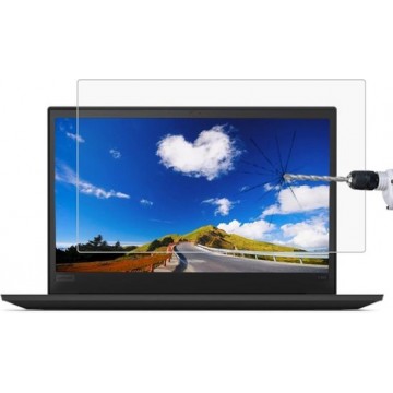 Let op type!! 0 4 mm 9H oppervlakte hardheid volledige scherm getemperd glas Film voor Lenovo ThinkPad E585 15 6 inch