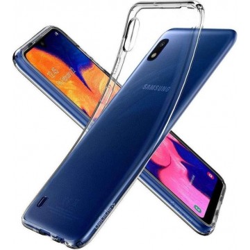 Hoesje Samsung Galaxy A10 - Spigen Liquid Crystal Case - Doorzichtig/Transparant
