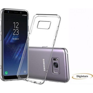 Samsung S8+ hoesje transparant - Samsung Galaxy S8 PLUS - Back cover - Transparant - TPU