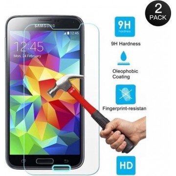 Paxxmobile Gratis +1 Screen Protector Glass Tempered Glass Doorzichtig 2 stuks voor Samsung Galaxy J5 2015 J500