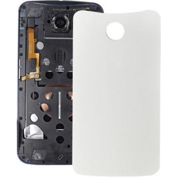 Batterij achterkant voor Google Nexus 6 (wit)