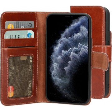 Mobiparts Excellent Wallet Case 2.0 Apple iPhone 11 Pro Oaked Cognac
