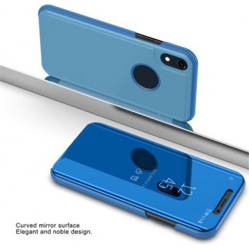 Flip Stand Cover voor iPhone XR _ Blauw