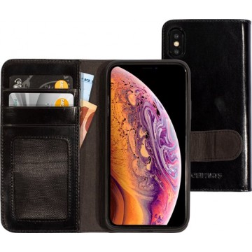 Mobiparts Excellent Wallet Case 2.0 Apple iPhone X/XS Jade Black