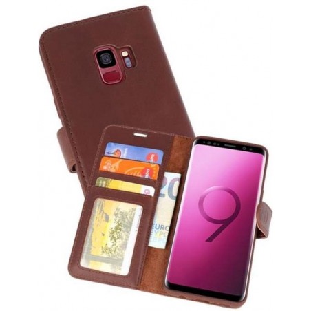 Samsung Galaxy S9 Rico Vitello Mocca Echt Leder Hoesje