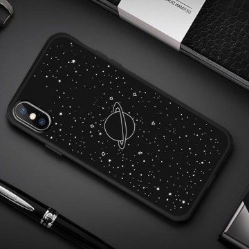 Frosted zachte siliconen hoesjes voor iPhone X / XS (E)