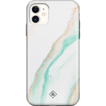iPhone 11 rondom bedrukt hoesje - Sweet marble