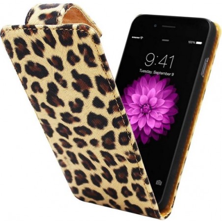 Colorfone PREMIUM Business Color Case / Hoesje voor de Apple iPhone 6 Luipaard print