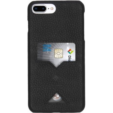 iMoshion Leather Backcover iPhone 8 Plus / 7 Plus hoesje - Zwart