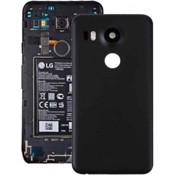 Let op type!! Battery Back Cover for Google Nexus 5X(Black)