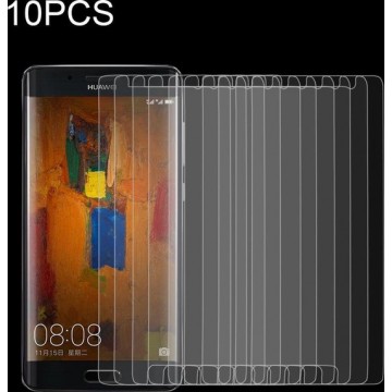 10 STKS Huawei Mate 9 Pro 0.26mm 9H Oppervlaktehardheid 2.5D Explosiebestendig Gehard Glas Niet-volledig scherm Film