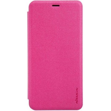 Meizu M5 flip cover Roze