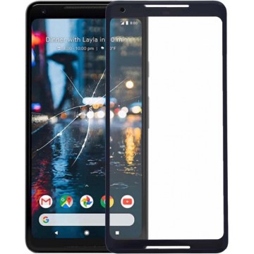 Let op type!! Front Screen Outer Glass Lens for Google Pixel 2 XL(Black)