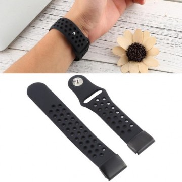 Let op type!! Smart Watch silicone polsband horlogeband voor Garmin fenix 5 (zwart)