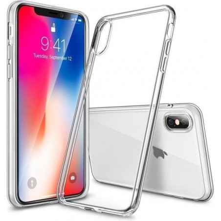 Back Cover voor Apple Iphone X MAX - Transparant