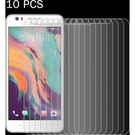 Let op type!! 10 stuks voor HTC Desire 10 Lifestyle 0 26 mm 9H oppervlaktehardheid 2.5D explosieveilige gehard glas scherm Film