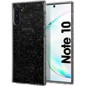 Hoesje Samsung Galaxy Note 10 - Spigen Liquid Crystal Glitter Case - Transparant/Doorzichtig