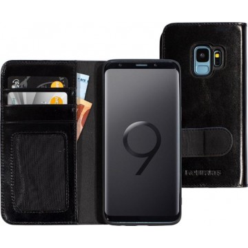 Mobiparts Excellent Wallet Case 2.0 Samsung Galaxy S9 Jade Black