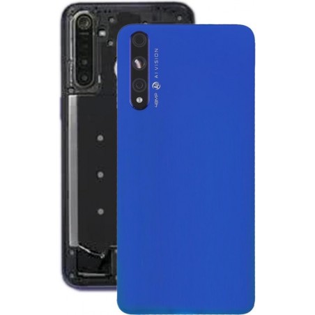 Let op type!! Batterij achtercover met camera lens voor Huawei Honor 20S (zwart)