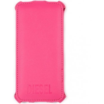 Diesel Scissor Flip Case Pink voor Apple iPhone 5S / 5