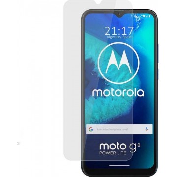 Motorola Moto G8 Power Lite Screenprotector Glas - Tempered Glass Screen Protector - 1x