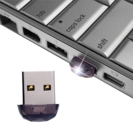 Let op type!! Diamant geslepen stijl 8GB Mini USB schicht toer voor PC en Laptop(Black)